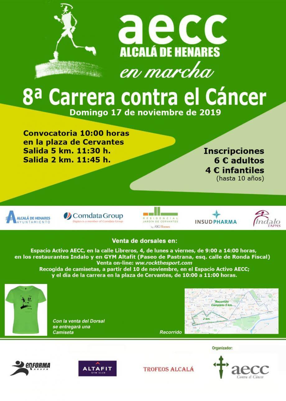 ASG Homes patrocina la 8ª Carrera Contra el Cáncer en Alcalá de Henares. ASG Homes patrocina la 8ª Carrera Contra el Cáncer en Alcalá de Henares.